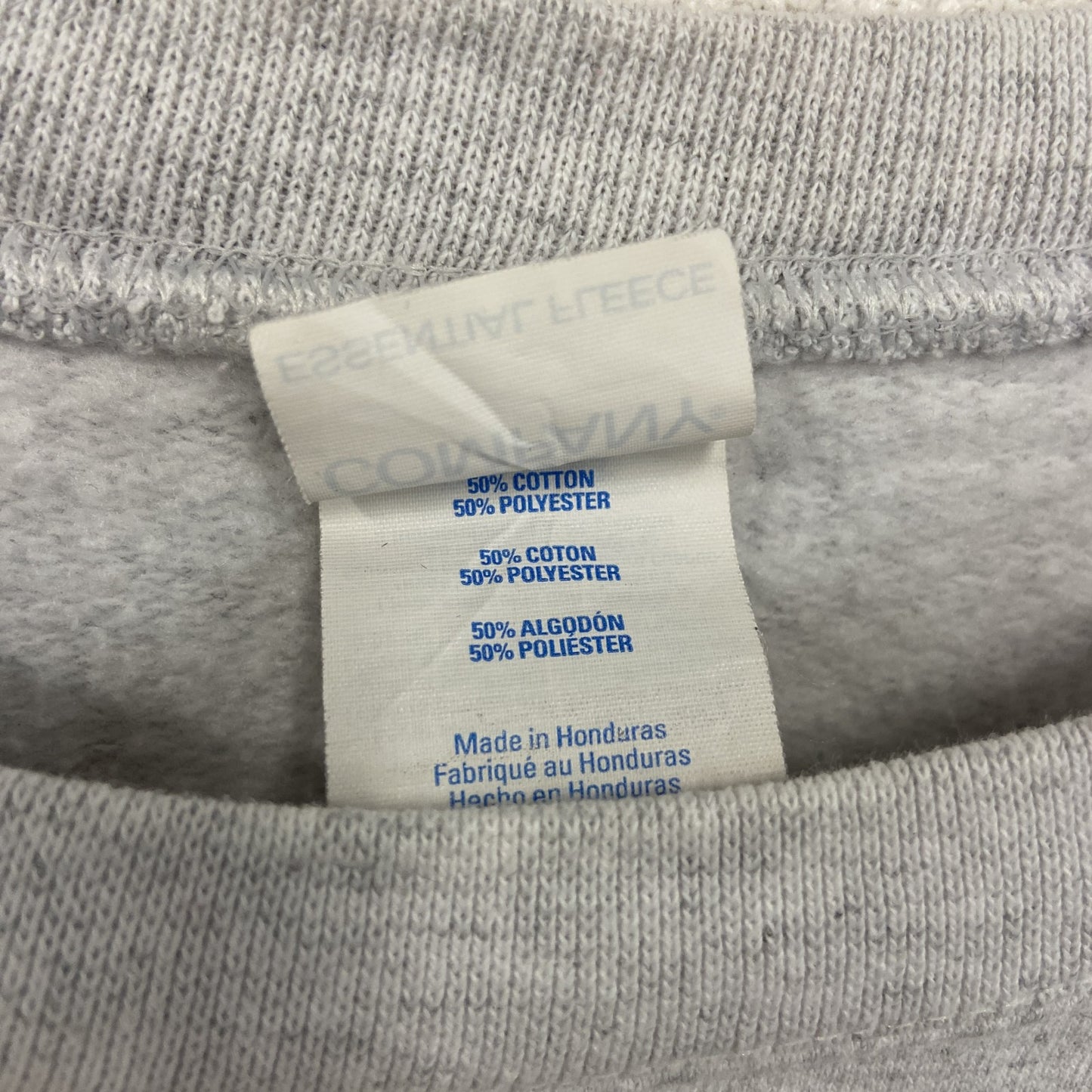 PORT&COMPANY　スウェット/トレーナー　2連プリント　灰色　グレー　Mサイズ