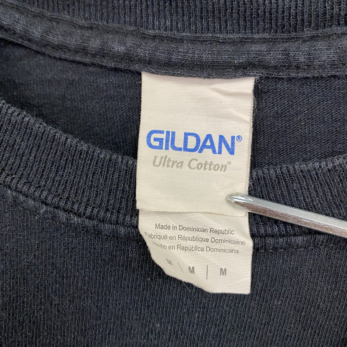GILDAN　ギルダン　半袖プリントTシャツ　バレーボール　黒　ブラック　Mサイズ　古着
