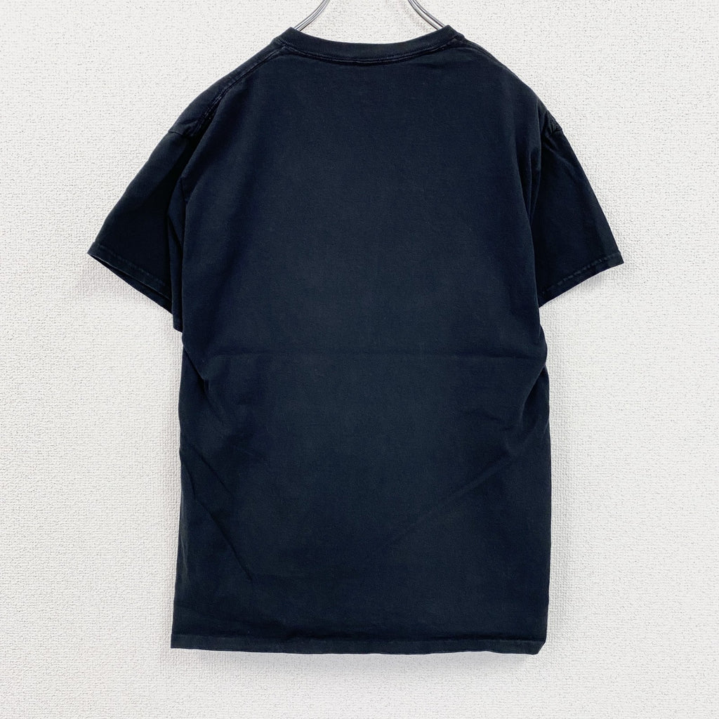 GILDAN　ギルダン　半袖プリントTシャツ　バレーボール　黒　ブラック　Mサイズ　古着