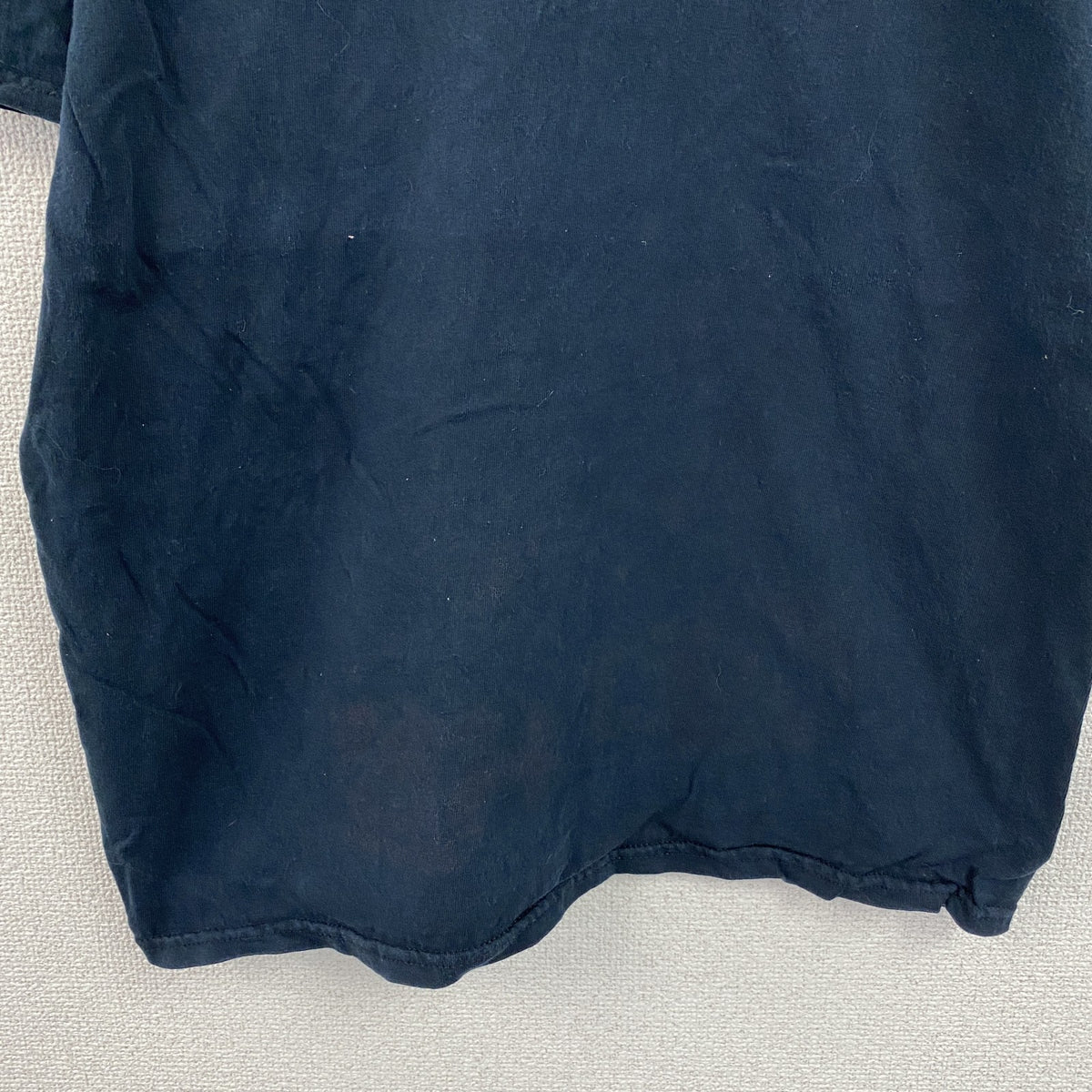 GILDAN　ギルダン　半袖プリントTシャツ　紺　ネイビー　Mサイズ　古着