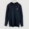 THE NORTH FACE　ザ・ノースフェイス　L/S HOT CREW　長袖Tシャツ/ロンT　黒　ブラック　Mサイズ　古着