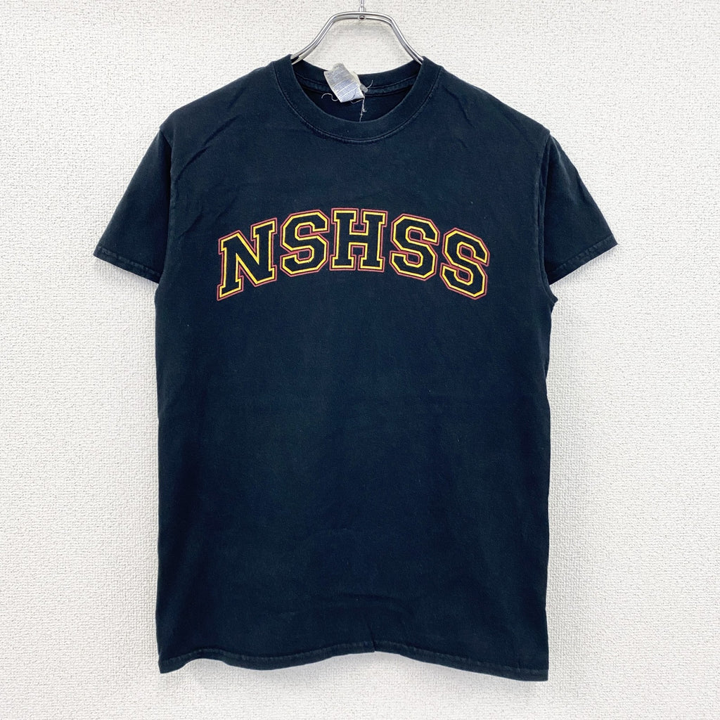 GILDAN　ギルダン　半袖プリントTシャツ　黒　ブラック　Sサイズ　古着