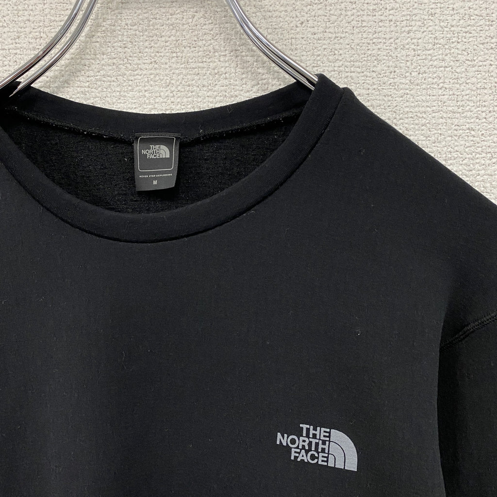 THE NORTH FACE　ザ・ノースフェイス　L/S HOT CREW　長袖Tシャツ/ロンT　黒　ブラック　Mサイズ　古着