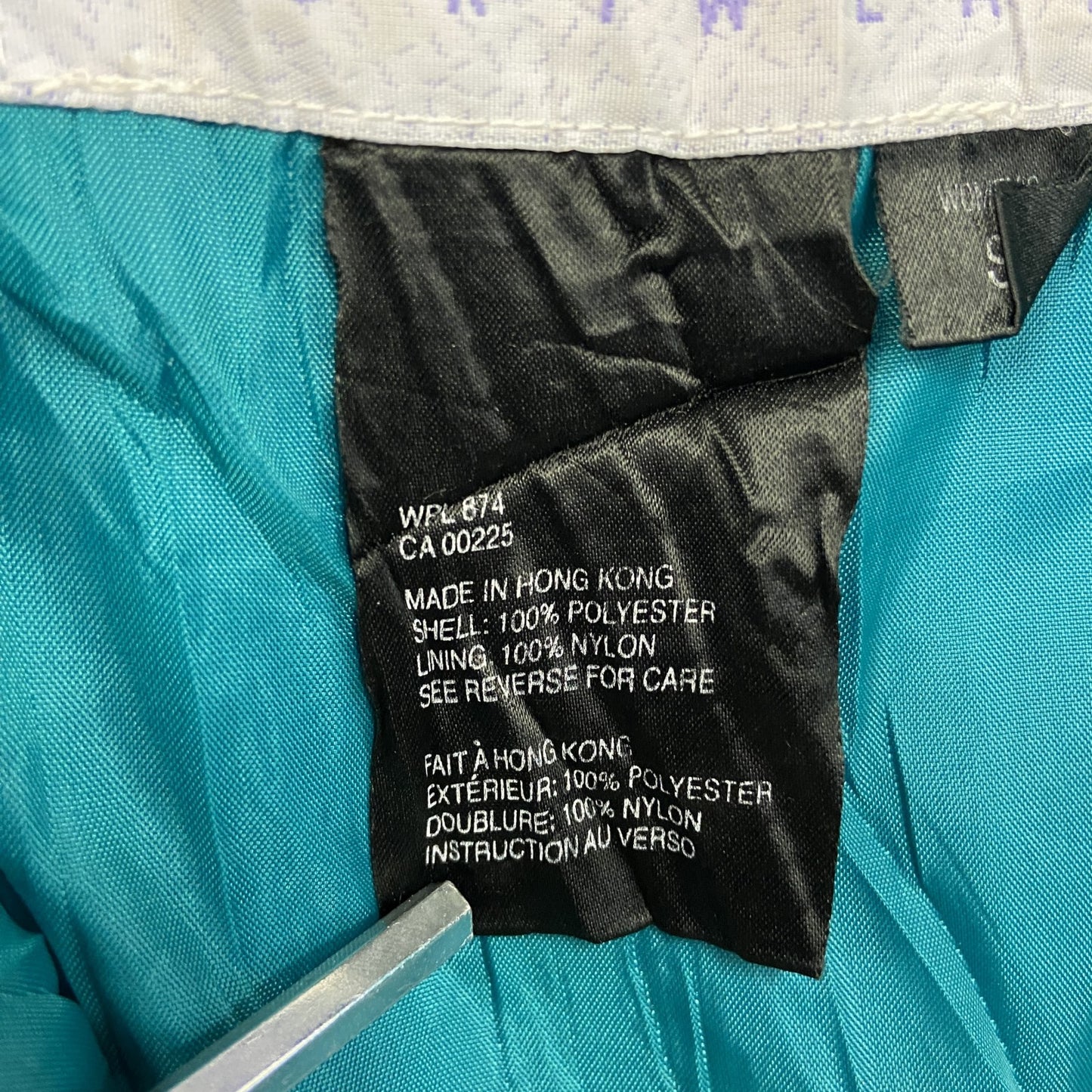 80s～　edelweiss　フルジップフリースジャケット/ボアジャケット　スキーウェア　ヴィンテージ　紫　パープル　Sサイズ