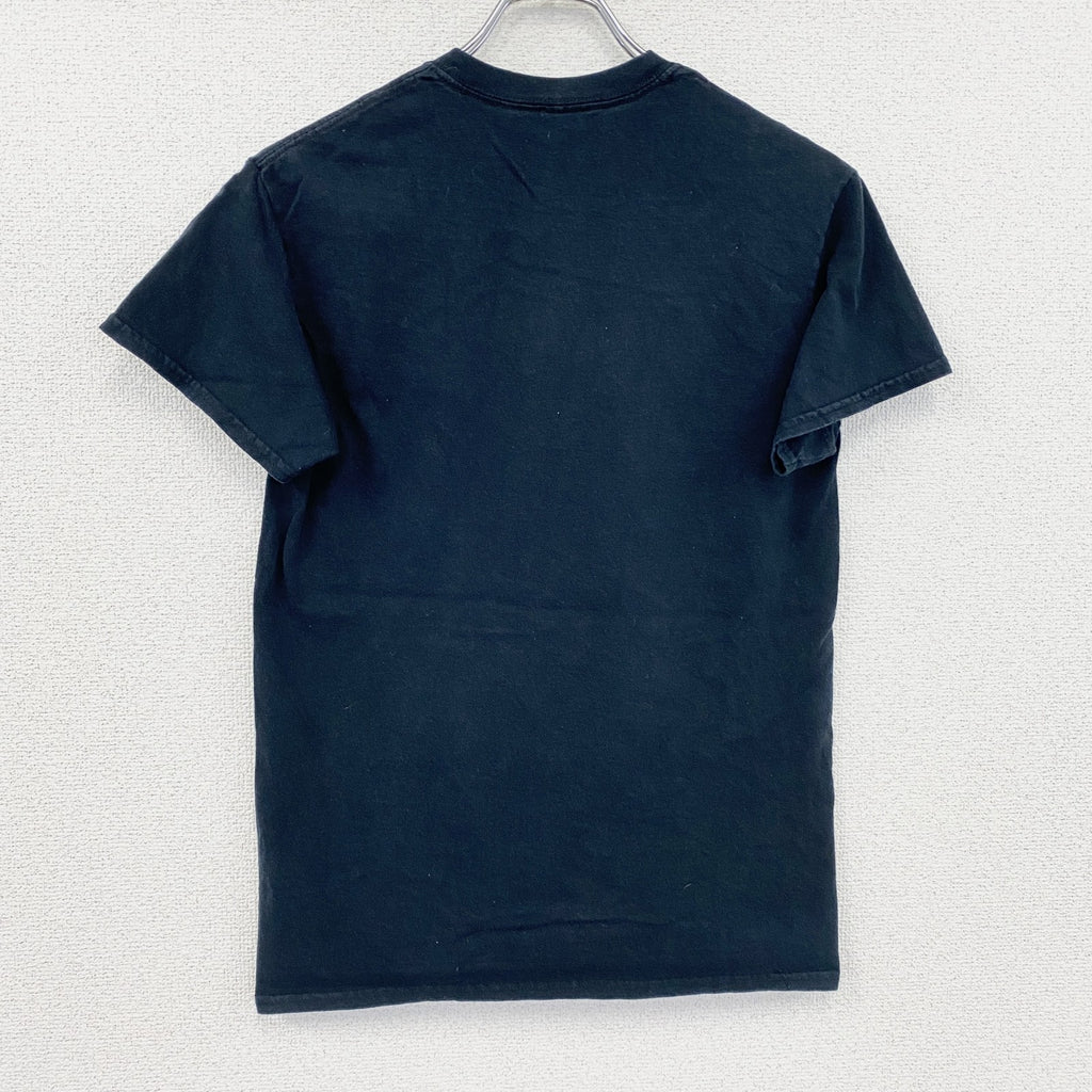 GILDAN　ギルダン　半袖プリントTシャツ　黒　ブラック　Sサイズ　古着