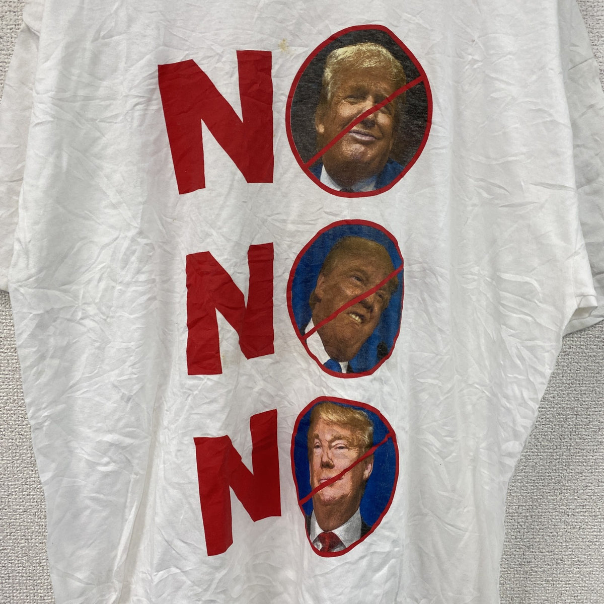 FRUIT OF THE LOOM　フルーツオブザルーム　半袖プリントTシャツ　白　ホワイト　Lサイズ カットソー メンズ コットン 古着