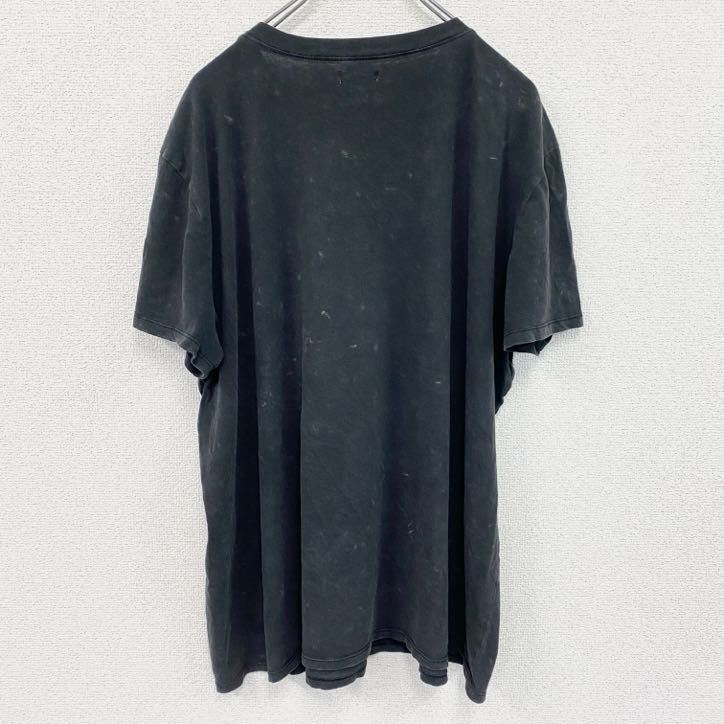 KISS　半袖プリントTシャツ　バンドT　ハードロック　ヘヴィメタル　黒　ブラック　OXサイズ　古着