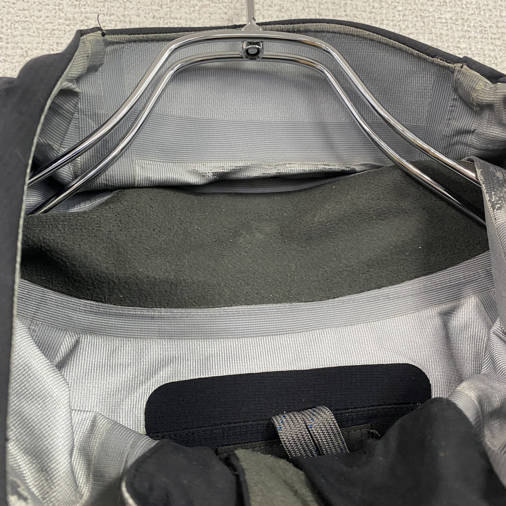 ｍont‐bell　モンベル　3in1 フォールラインパーカ　刺繍ロゴ　ワンポイント　黒　ブラック　Lサイズ　古着