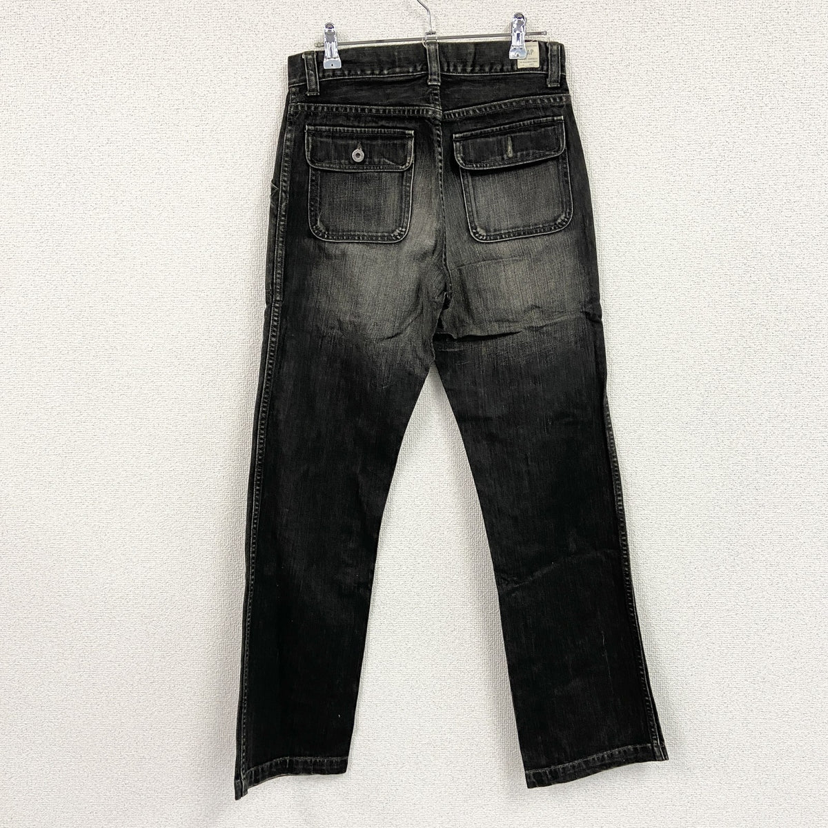 GAP ARMY　ギャップアーミー　デニムパンツ/ジーンズ　ジップフライ　ミリタリー　フェード　黒　ブラック　29サイズ　古着