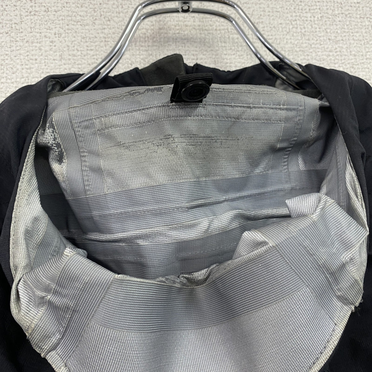 ｍont‐bell　モンベル　3in1 フォールラインパーカ　刺繍ロゴ　ワンポイント　黒　ブラック　Lサイズ　古着