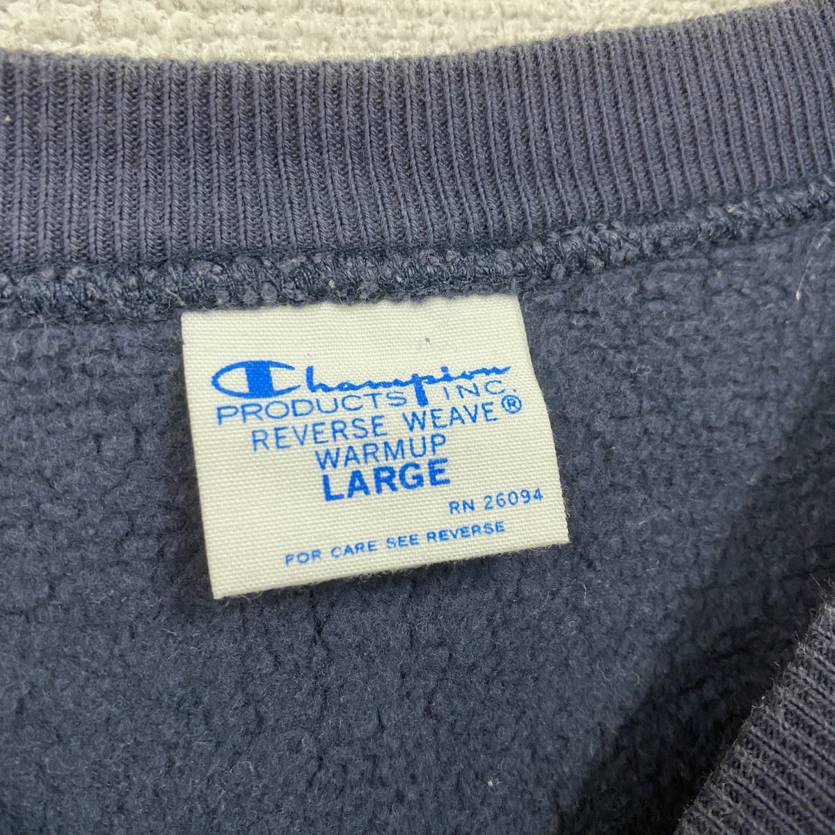 Champion　チャンピオン　リバースウィーブ　スウェット/トレーナー　紺　ネイビー　Lサイズ　古着