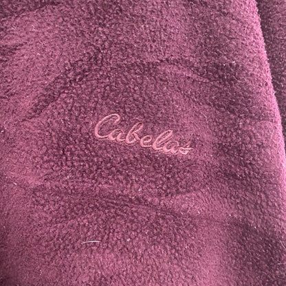Cabela’ｓ　カベラス　フルジップフリースジャケット/ボアジャケット　ボルドー　3XLTサイズ