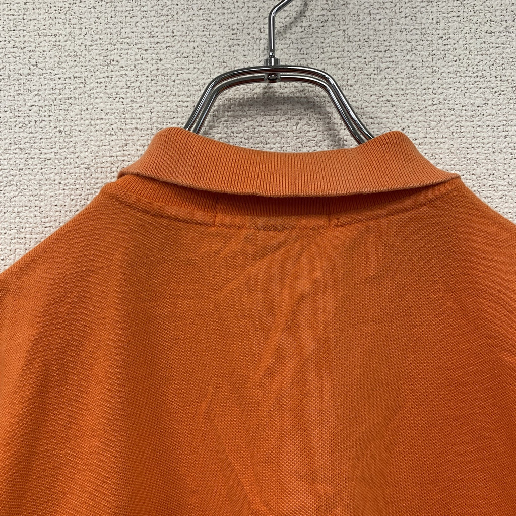 POLO by Ralph Lauren　ラルフローレン　US OPEN 2005　半袖ポロシャツ　刺繍ロゴ　オレンジ　Lサイズ　古着