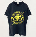 FRUIT OF THE LOOM　半袖プリントTシャツ　POWER CURE　クルーネック　レトロ　Lサイズ　古着