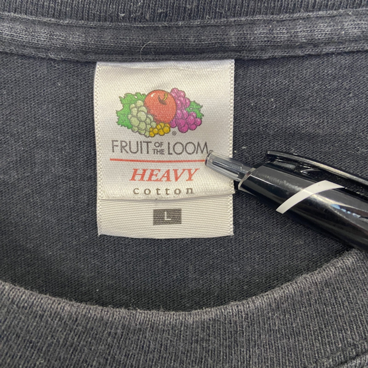 FRUIT OF THE LOOM　半袖プリントミュージックTシャツ　Wacken Open Air　デカロゴ　黒　ブラック　Lサイズ　古着