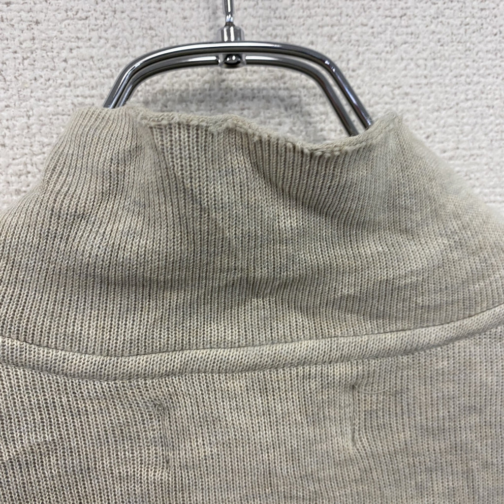 Polo by Ralph Lauren　ラルフローレン　ハーフジップスウェット　灰色　グレー　LLサイズ　古着
