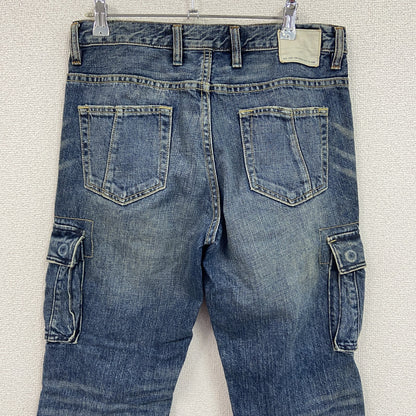 00s　GAP　ギャップ　CARGO　デニムパンツ/ジーンズ　カーゴパンツ　インディゴ　W30サイズ