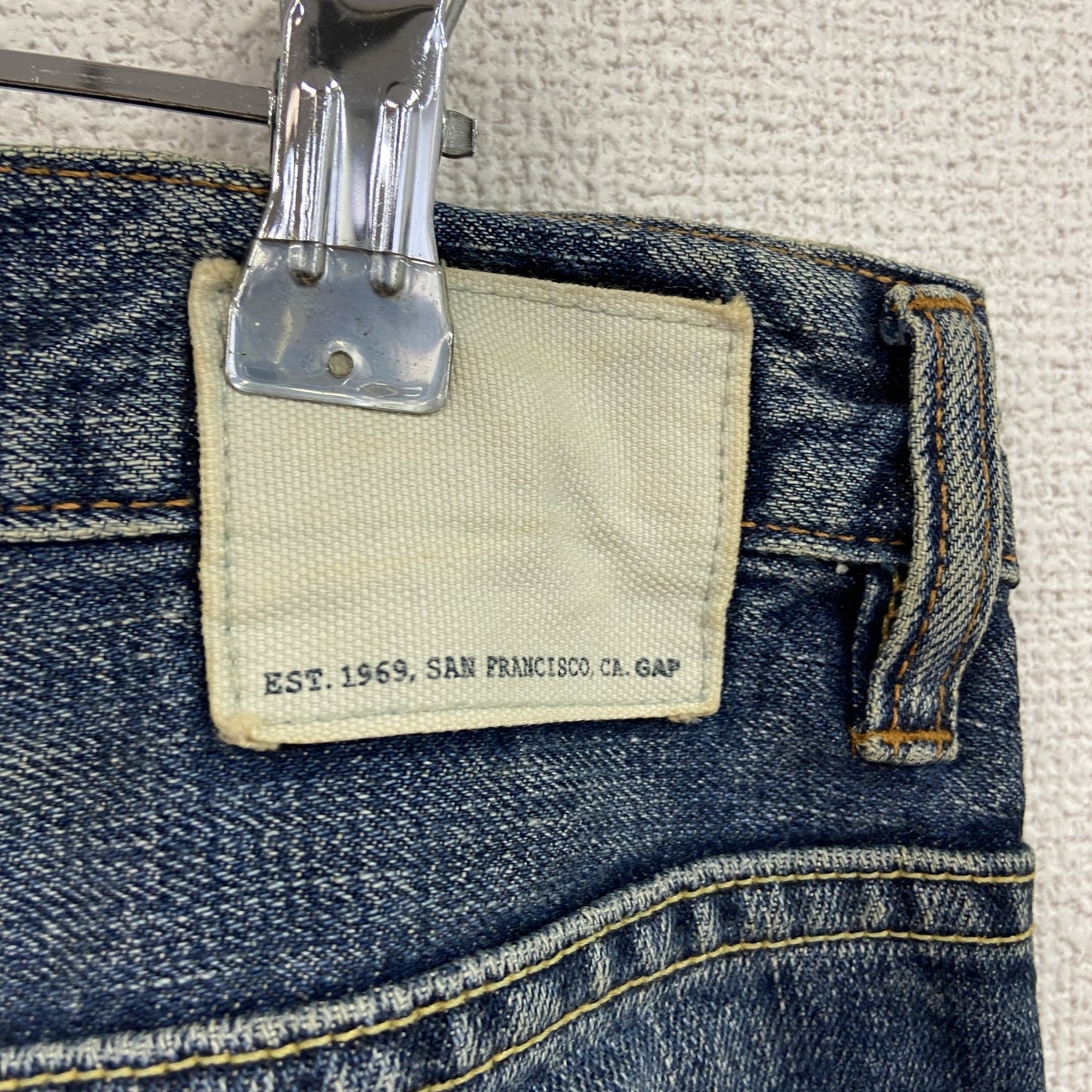 00s　GAP　ギャップ　CARGO　デニムパンツ/ジーンズ　カーゴパンツ　インディゴ　W30サイズ