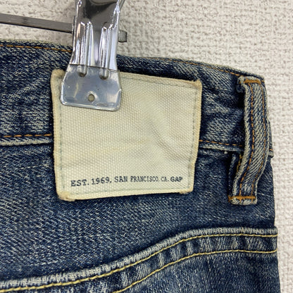 00s　GAP　ギャップ　CARGO　デニムパンツ/ジーンズ　カーゴパンツ　インディゴ　W30サイズ