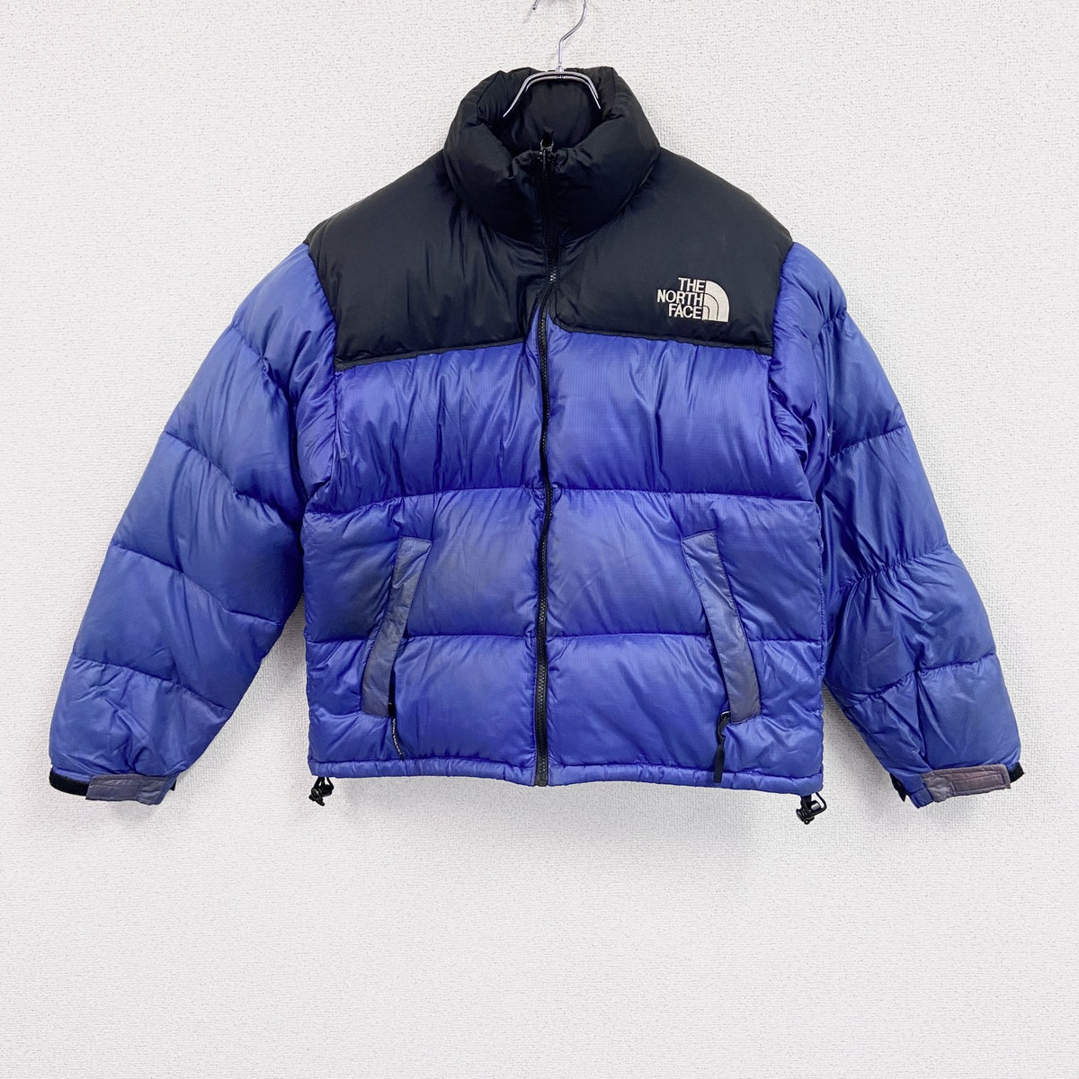 THE NORTH FACE　ザ・ノースフェイス　ヌプシダウンジャケット　青　ブルー　Mサイズ　古着