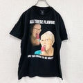 Walnut&39th　半袖プリントTシャツ　人物T　おばあちゃんT　黒　ブラック　Lサイズ　古着