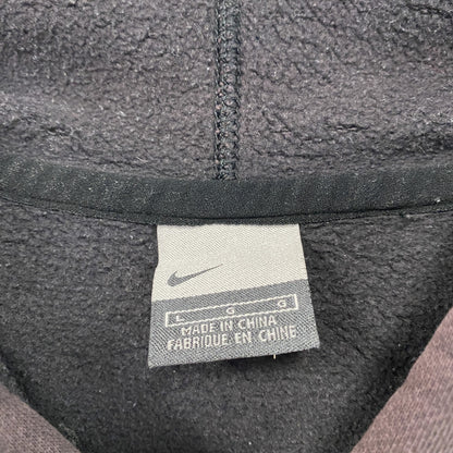 00s　NIKE　ナイキ　スウェットパーカー/フーディー　ヴィンテージ　黒　ブラック　Lサイズ