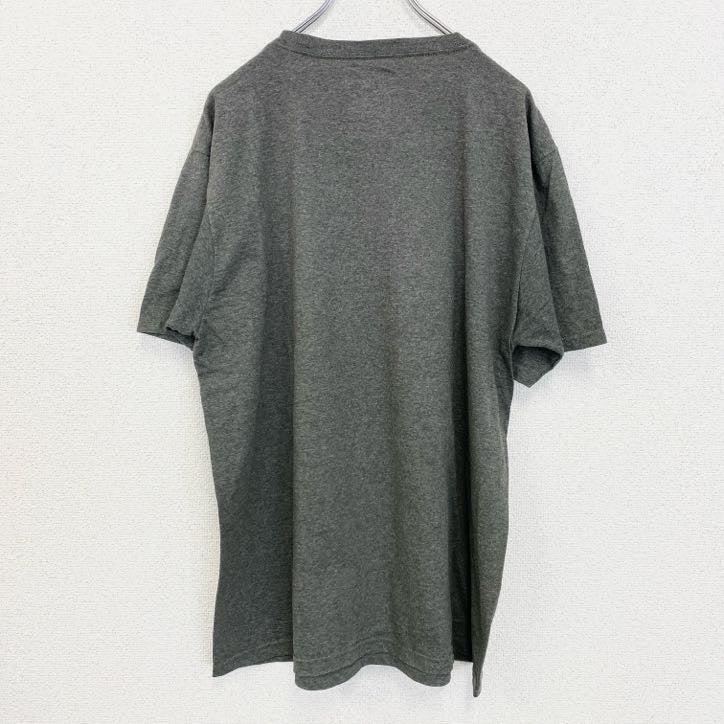 adidas　アディダス　半袖クルーネックプリントTシャツ　SO FRESH＆SO CLEAR　グレー　灰色　Lサイズ　古着