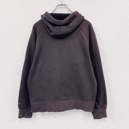 00s　NIKE　ナイキ　スウェットパーカー/フーディー　ヴィンテージ　黒　ブラック　Lサイズ