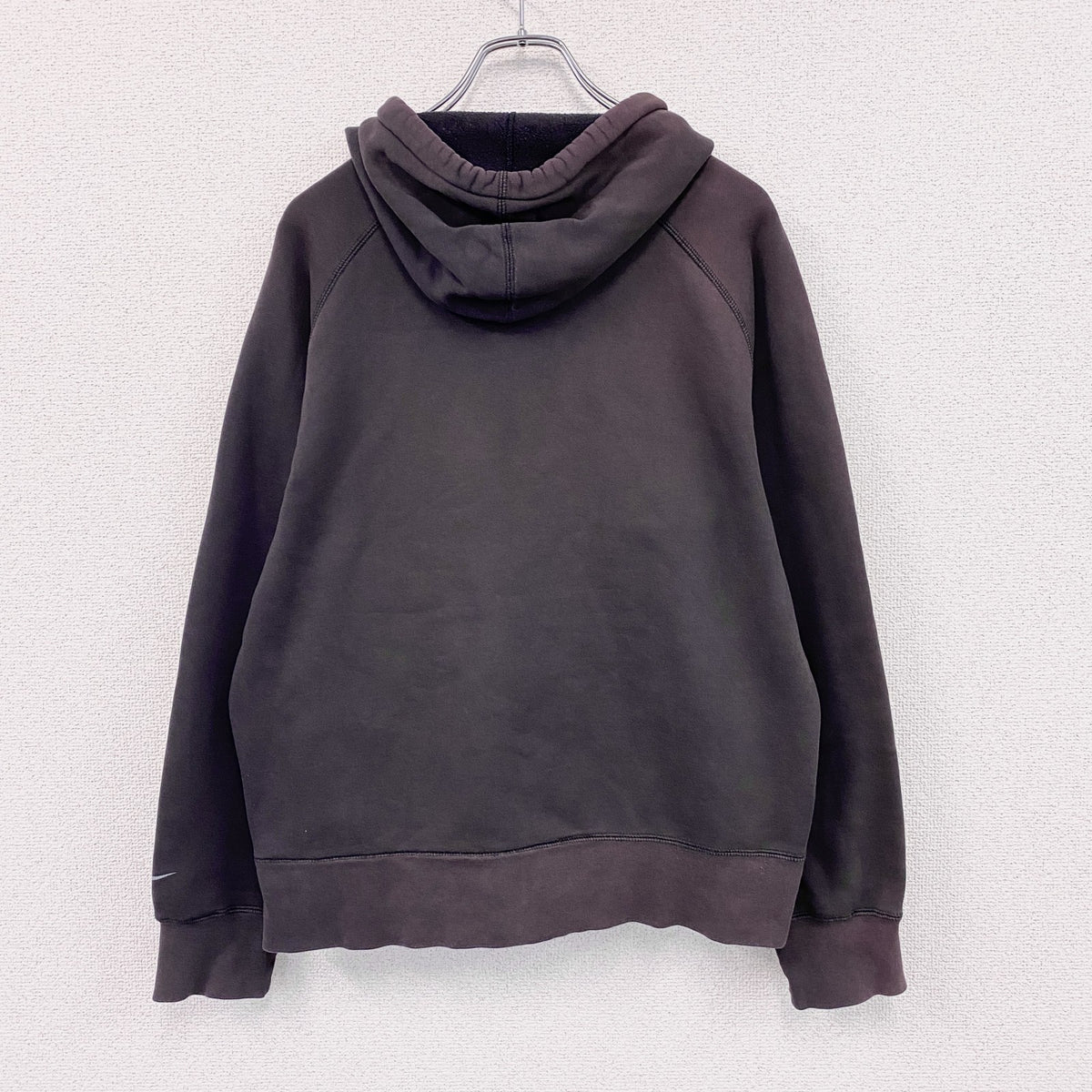 00s　NIKE　ナイキ　スウェットパーカー/フーディー　ヴィンテージ　黒　ブラック　Lサイズ　古着