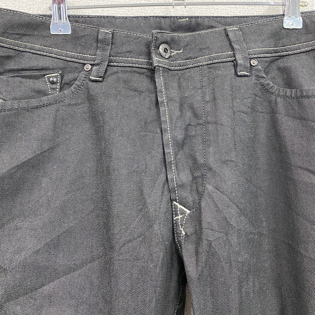 DIESEL　ディーゼル　デニムパンツ/ジーンズ　ボタンフライ　黒　ブラック　33サイズ　古着
