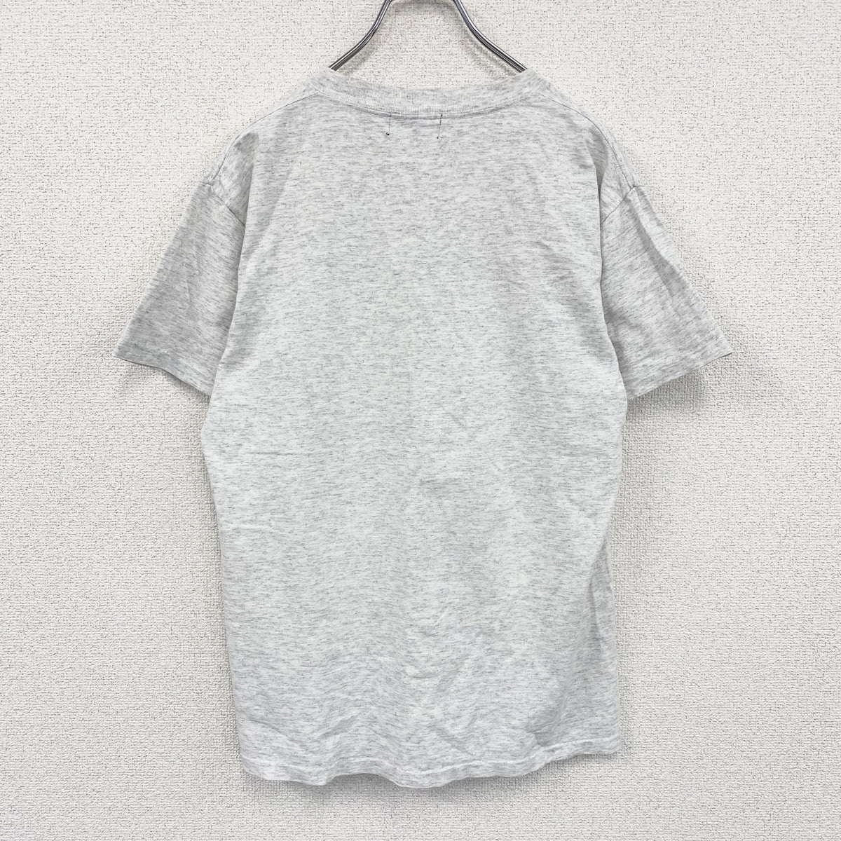 ～90s　KEARNEY HOUSE　Christian Riese Lassen　半袖アニマルTシャツ　霜降りグレー　Mサイズ　　ヴィンテージ　古着