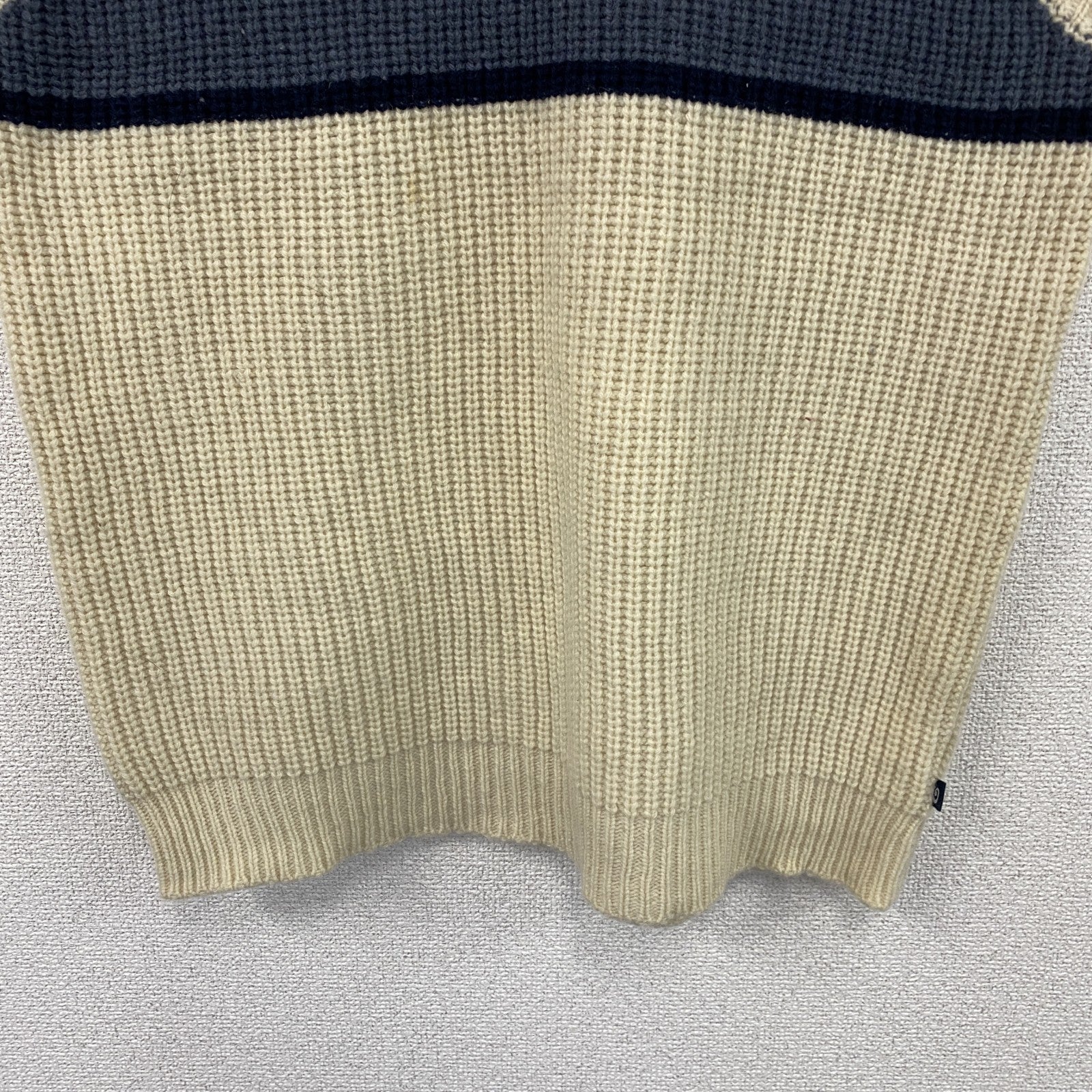 00s～　PIKO　ピコ　ウールニットベスト　ヴィンテージ　ベージュ　Lサイズ　古着