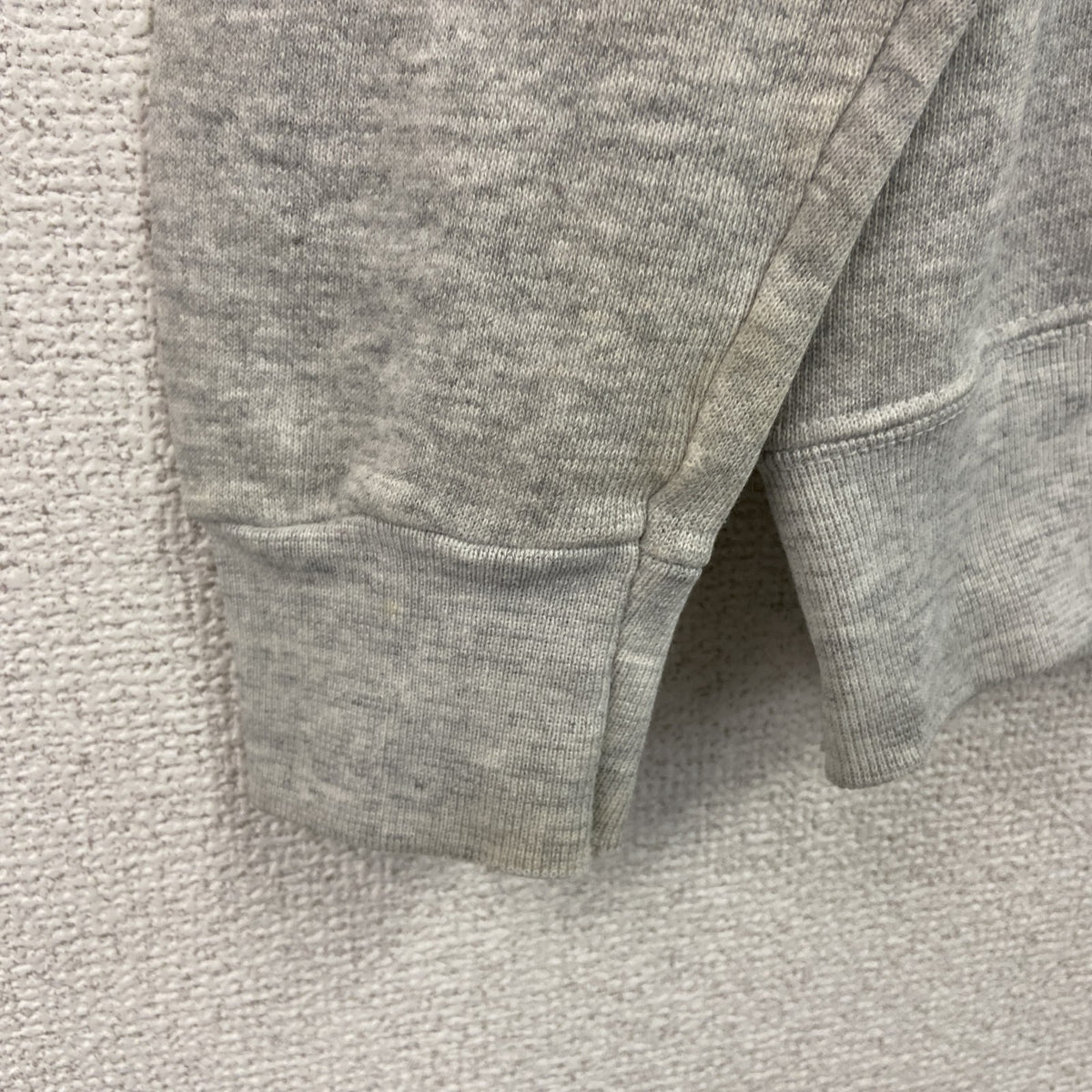 90s　CONVERSE　コンバース　スウェット/トレーナー　デカロゴ　ヴィンテージ　灰色　霜降りグレー　古着