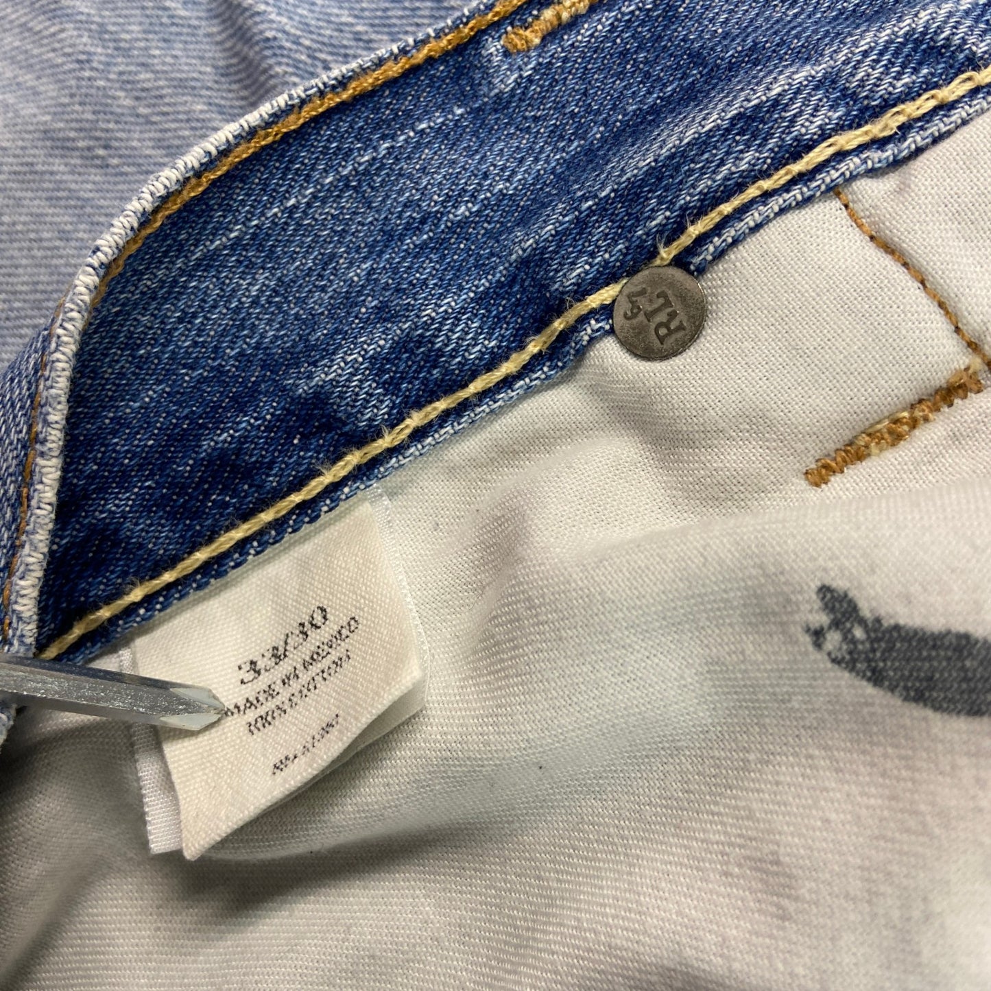 POLO RALPH LAUREN　ポロラルフローレン　デニムパンツ/ジーンズ　インディゴ　W33サイズ