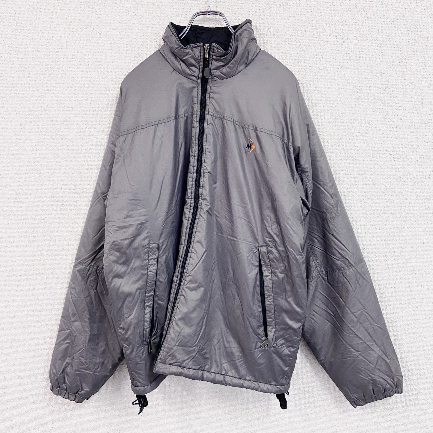 ～00s　MOONSTONE　ムーンストーン　中綿ジャケット/パフジャケット　ヴィンテージ　灰色　グレー