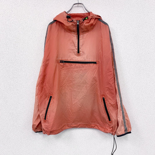 90s～　OLD GAP　オールドギャップ　アノラックナイロンパーカー　ヴィンテージ　オレンジ　XLサイズ