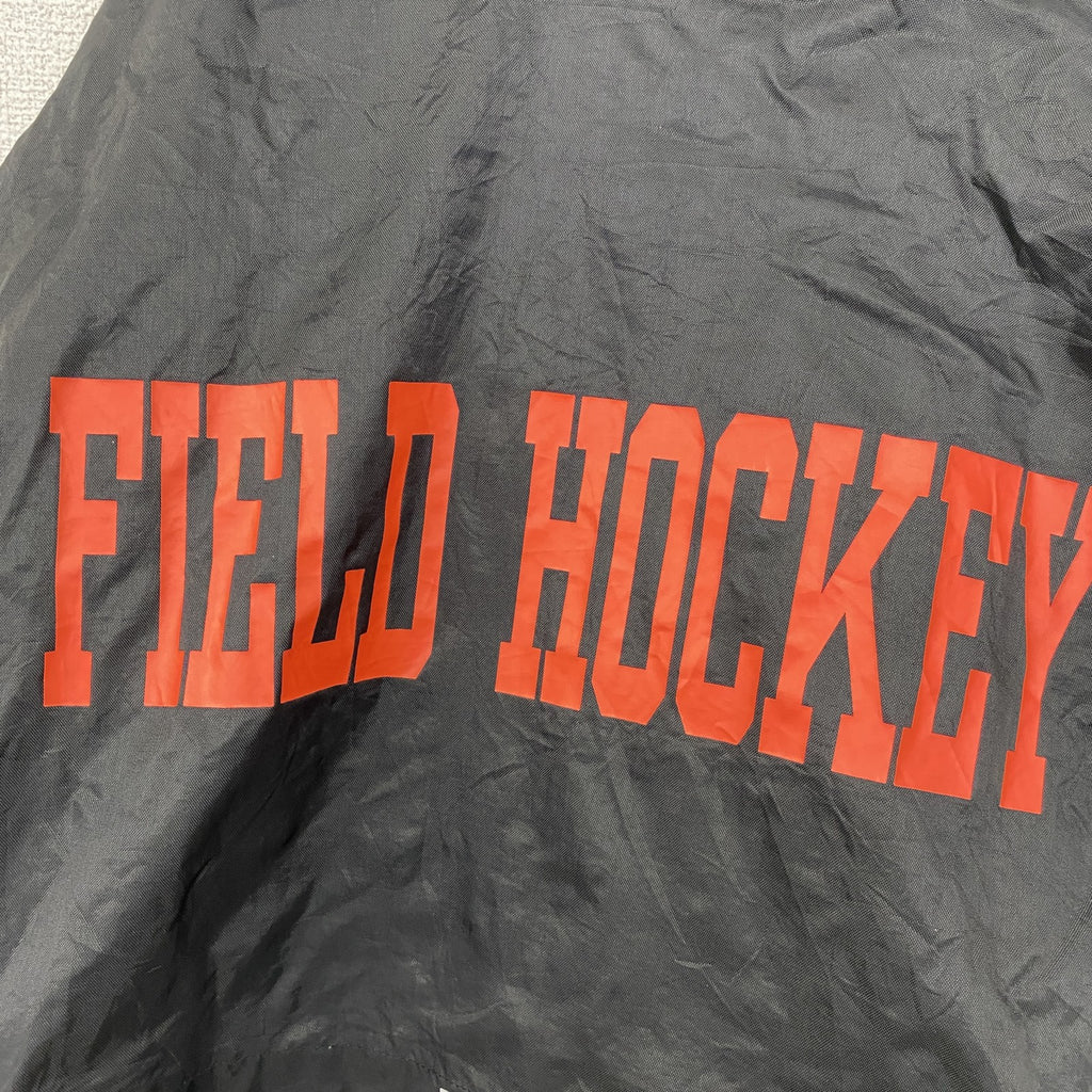 BOATHOUSE　長袖ハーフジップ刺繍ナイロンジャケット　FIELDHOCKEY　ビッグシルエット　XLサイズ　古着