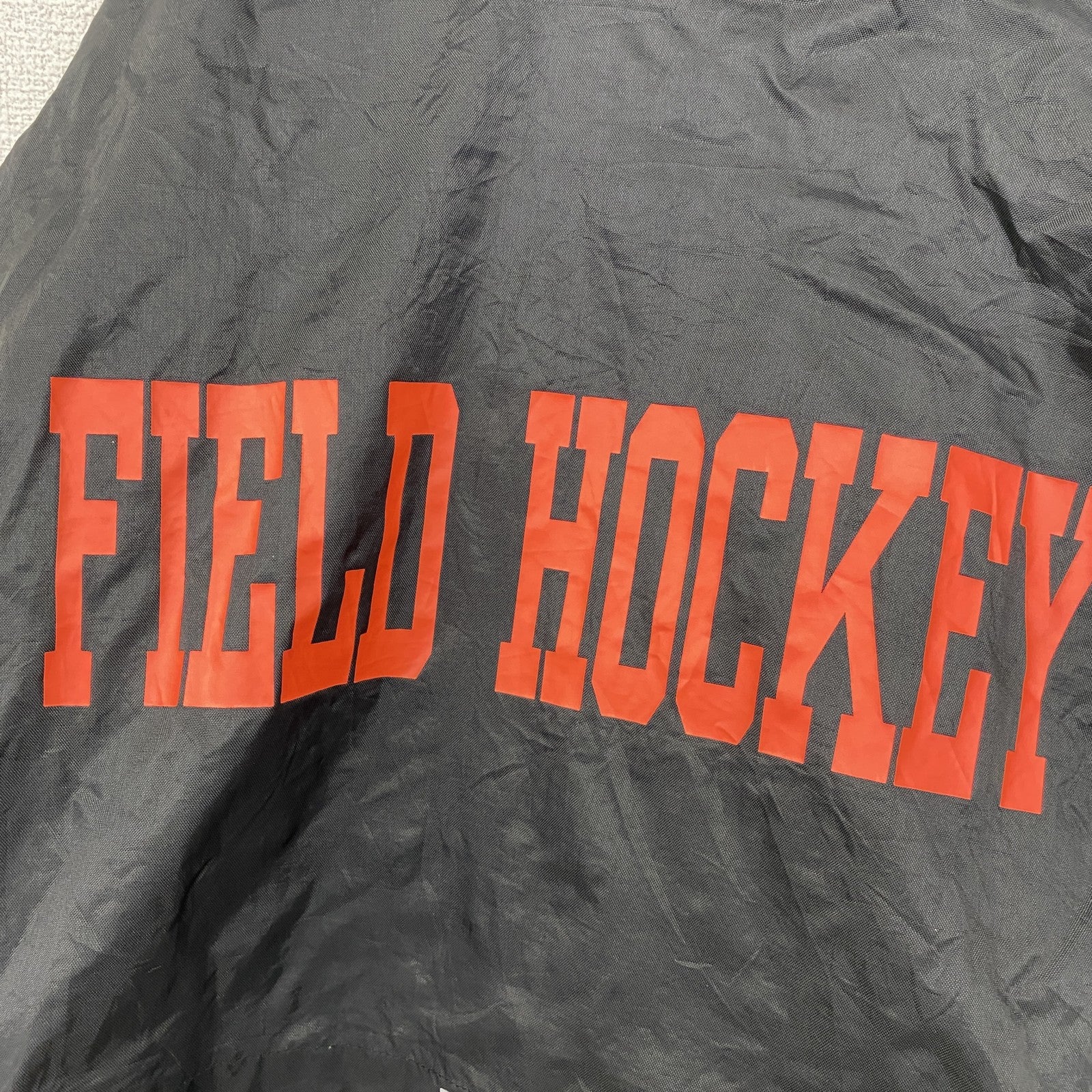 BOATHOUSE　長袖ハーフジップ刺繍ナイロンジャケット　FIELDHOCKEY　ビッグシルエット　XLサイズ　古着
