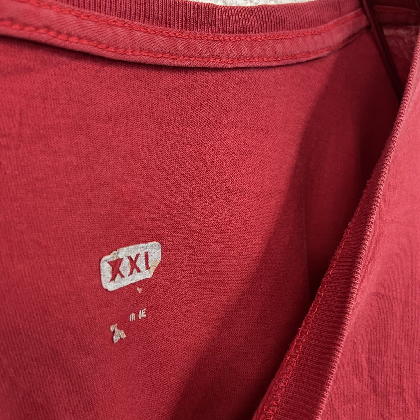 NIKE AIR JORDAN　ナイキエアジョーダン　半袖プリントTシャツ　赤　レッド　XXLサイズ