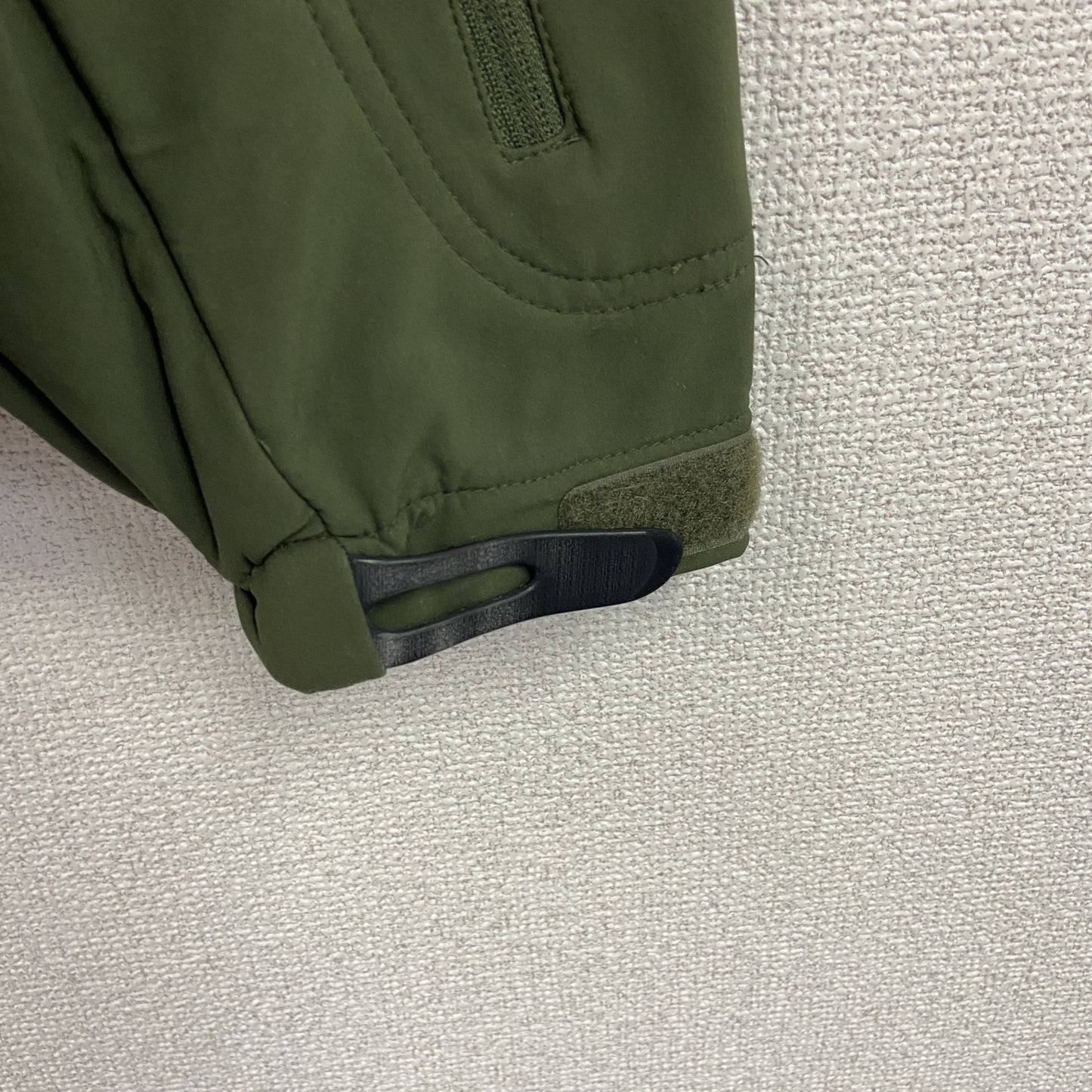 CONDOR　コンドル　ソフトシェルジャケット　フリースジャケット　フード付き　カーキ　Sサイズ