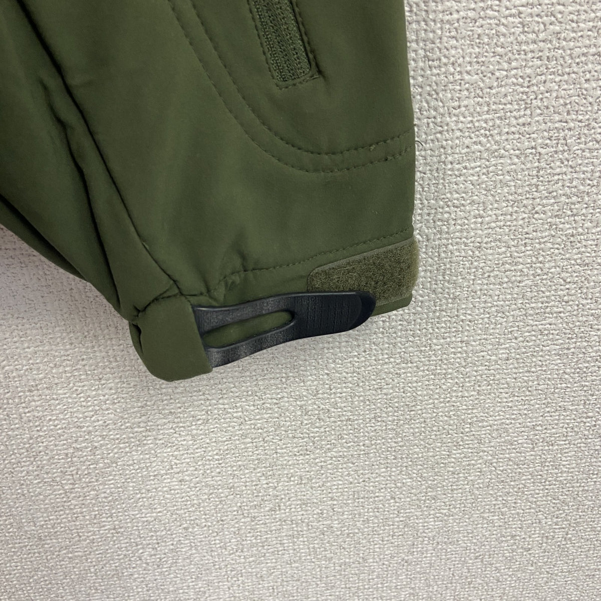 CONDOR　コンドル　ソフトシェルジャケット　フリースジャケット　フード付き　カーキ　Sサイズ　古着