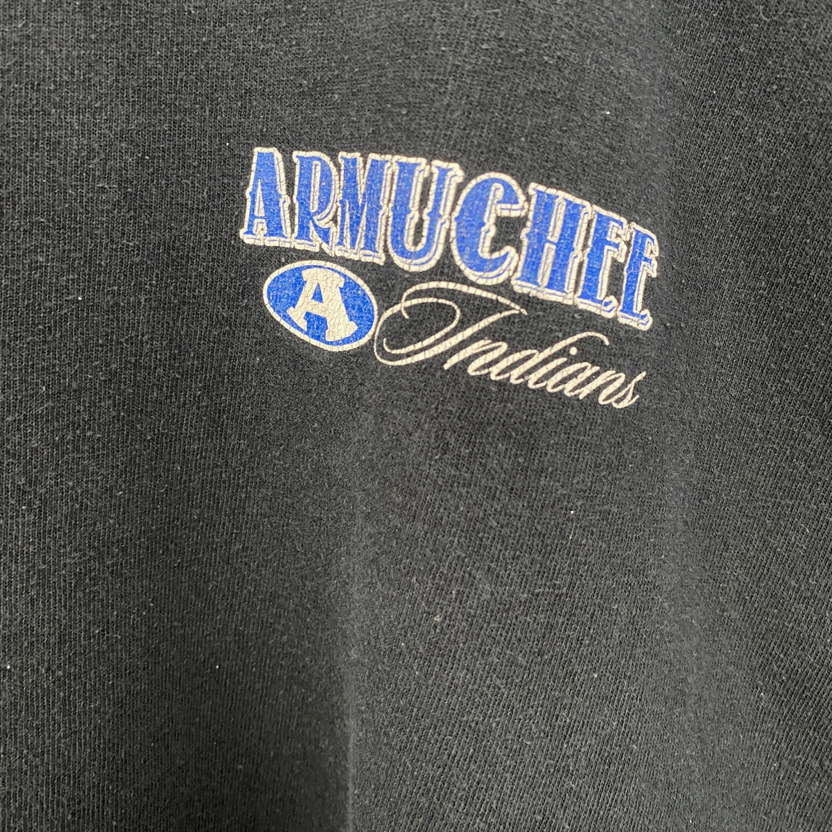 GILDAN ギルダン　半袖プリントTシャツ　ビッグT　カジュアルデザイン　クルーネック　黒　ブラック　レトロ　XLサイズ　古着
