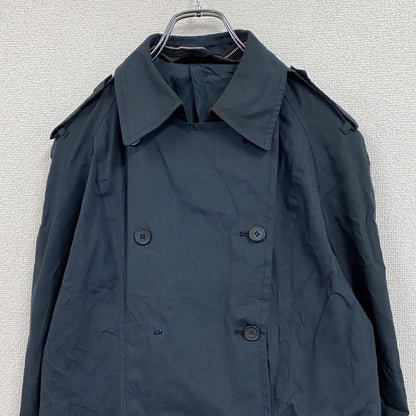 LONDON FOG　ロンドンフォグ　ダブルトレンチコート　紺　ネイビー　8サイズ