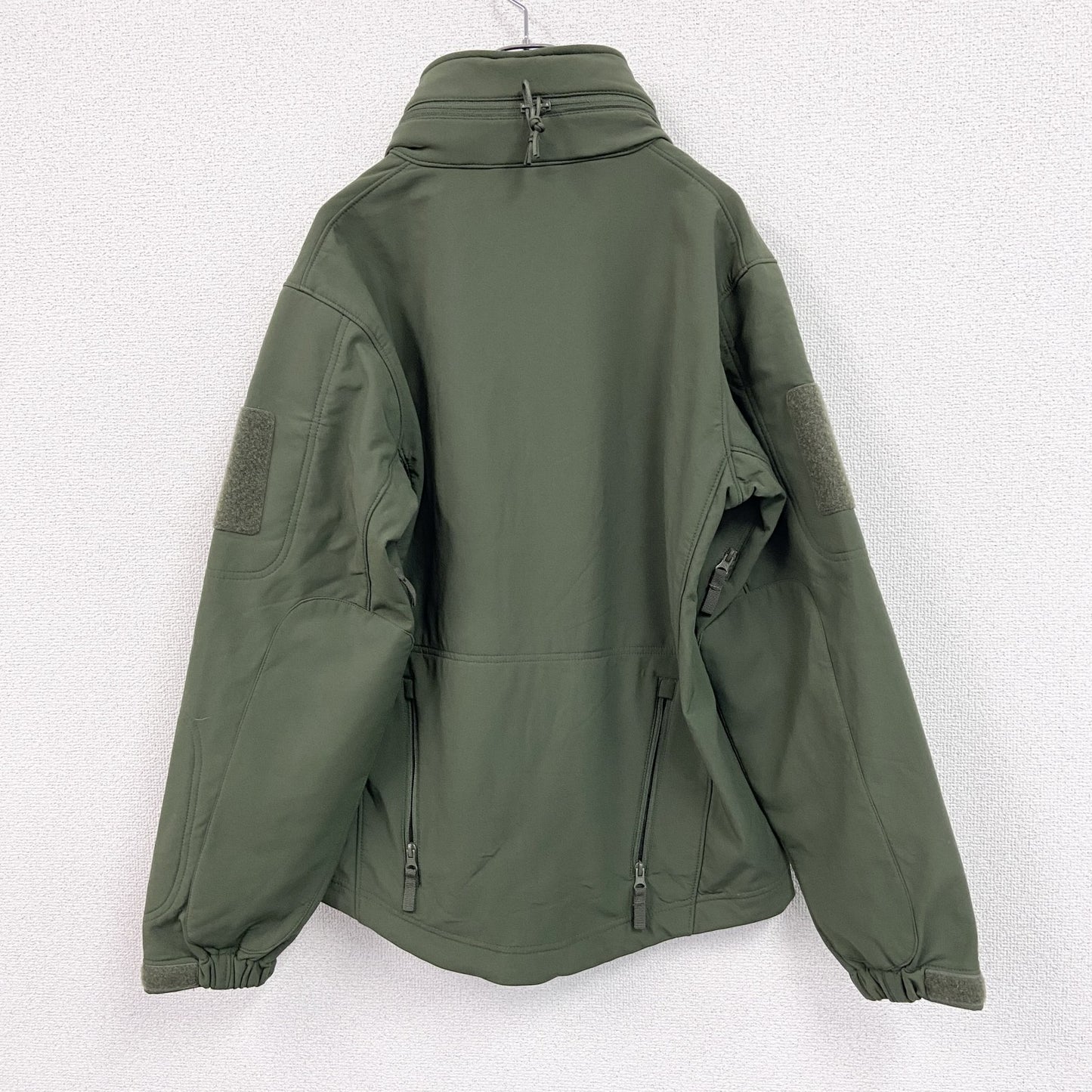 CONDOR　コンドル　ソフトシェルジャケット　フリースジャケット　フード付き　カーキ　Sサイズ