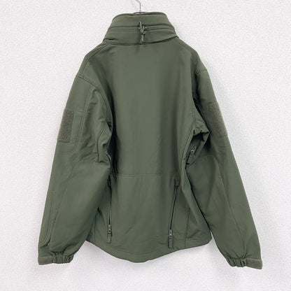 CONDOR　コンドル　ソフトシェルジャケット　フリースジャケット　フード付き　カーキ　Sサイズ