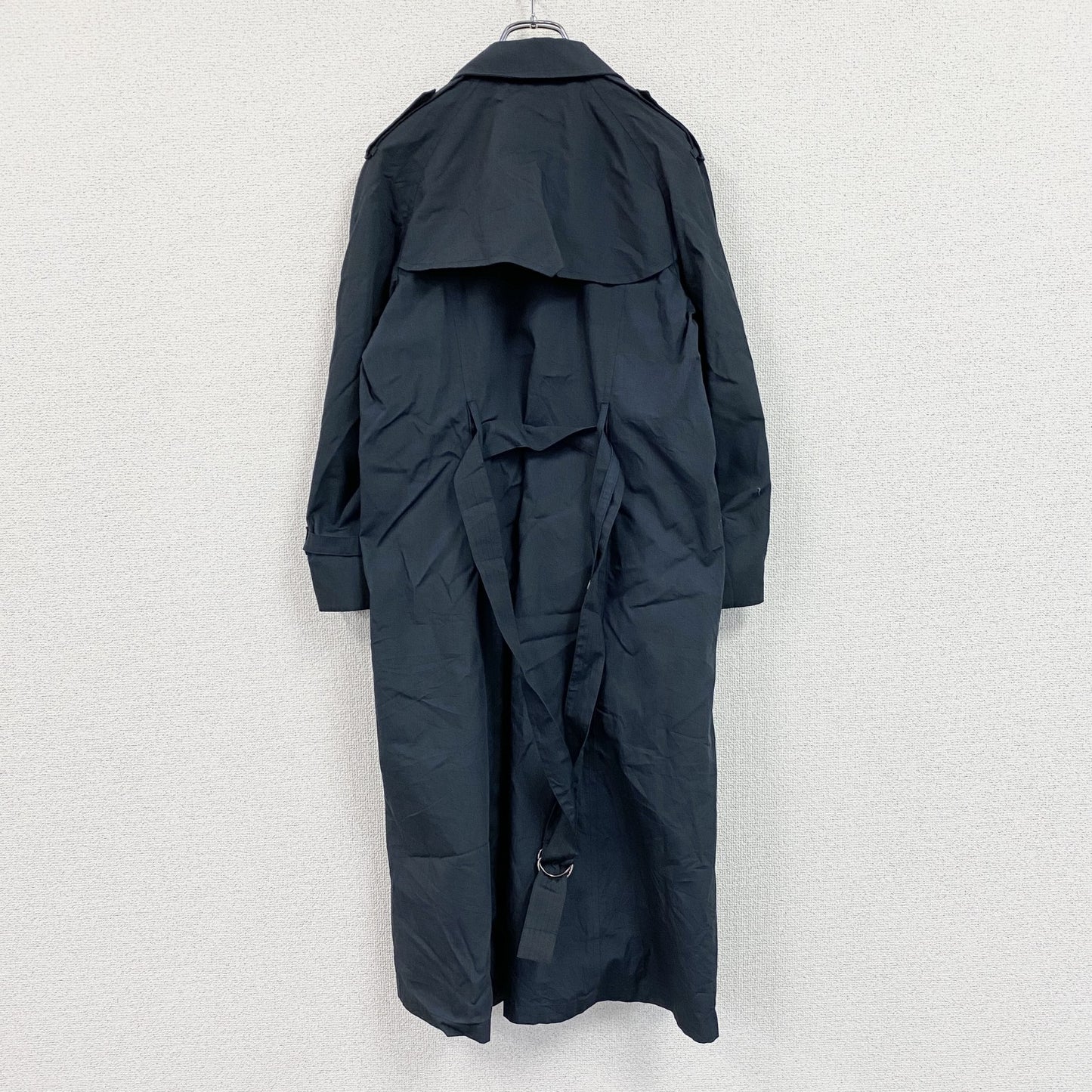 LONDON FOG　ロンドンフォグ　ダブルトレンチコート　紺　ネイビー　8サイズ