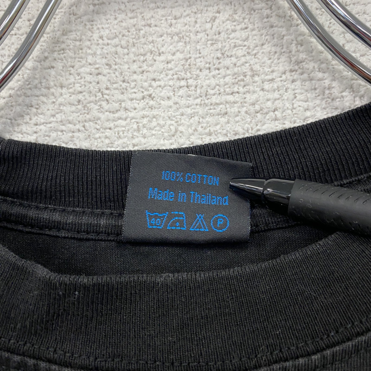 古着 used　90s～　W.N.T.　BECKHAM　ベッカム　半袖Tシャツ　人物T　ヴィンテージ　黒　ブラック　Mサイズ