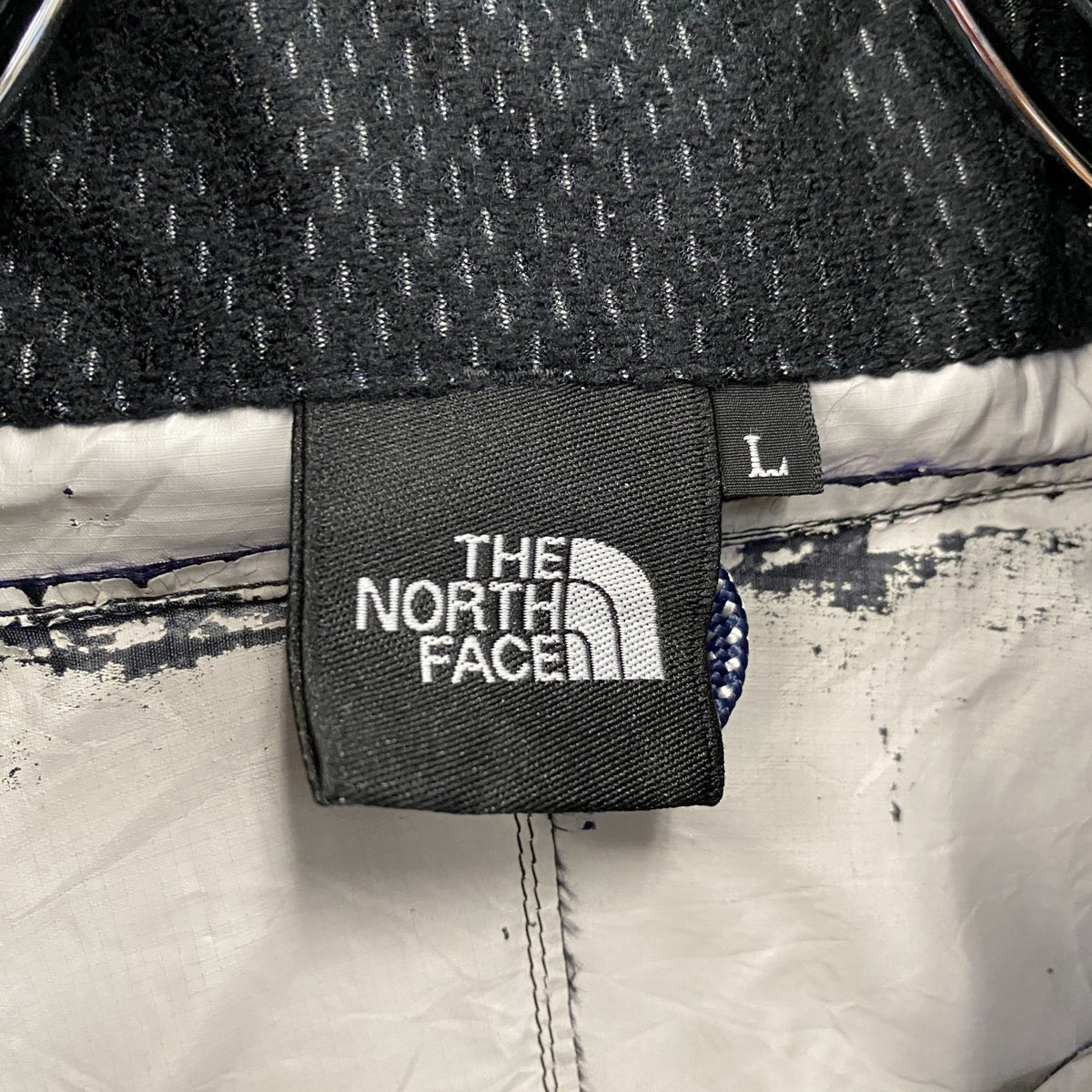 THE NORTH FACE　ザ・ノースフェイス　ナイロンジャケット　紫　パープル　Lサイズ ウインドブレーカー ナイロンアウター メンズ 古着
