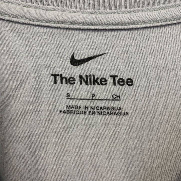 NIKE　ナイキ　半袖プリントTシャツ　NFL　アメフト　チーム　カンザスティー チーフス　　グレー　灰色　Sサイズ　古着