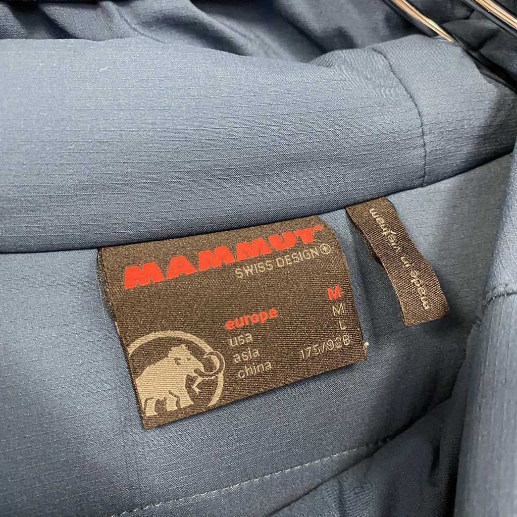 MAMMUT　マムート　フルジップパーカー　紺　ネイビー　Mサイズ　古着